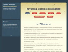 Tablet Screenshot of bethesda.org.in